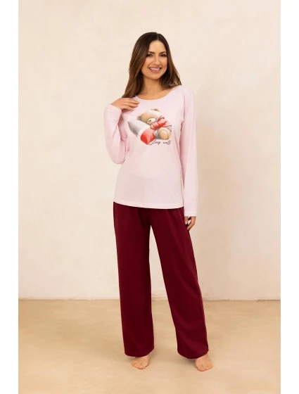 Pyžamo Regina 728 long/r S-XL Z25/26 dámské