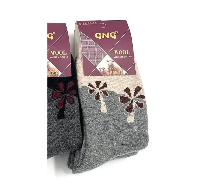 003 Dámské ponožky Angora model 21393568 3542 - WiK