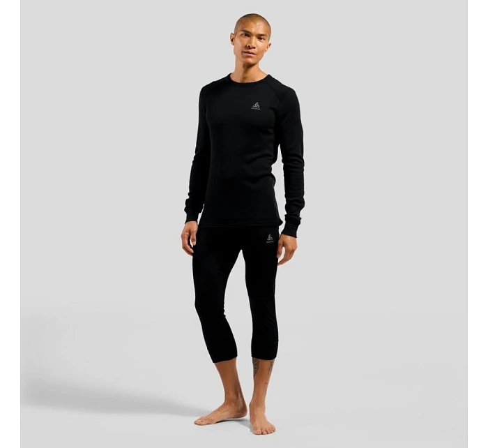 Pánské tričko BL TOP model 22093662 neck l/s ACTIVE WARM ECO velikost M Black - ODLO