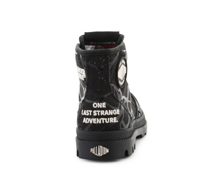 Palladium Stranger Things Pampa Hi Tunnels 94626-008-M Black