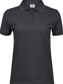 Tee Jays TJ 1401 Dámské piqué polo z těžké bavlny 18.1401 dark grey