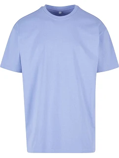 Build your Brand BY 102 Oversize tričko z těžké bavlny 56.0102 viola blue
