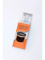 CORBBY Turistické tkaničky Černo Červené