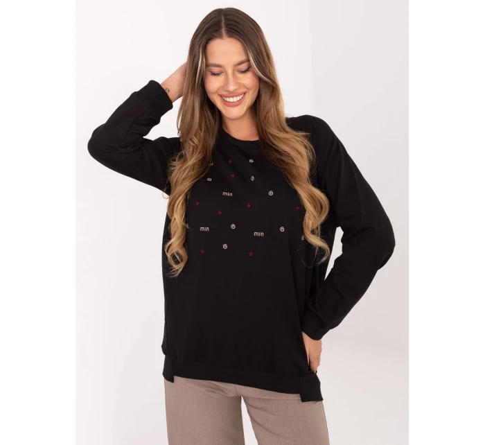 Bluzka RV BZ model 21406684 czarny - FPrice Bluzka RV BZ model 21406684 czarny - FPrice