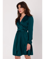 K175 Rozšířené šaty - zelené