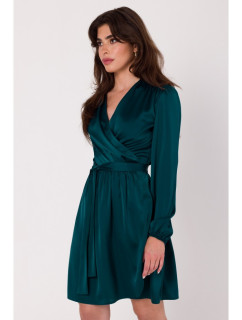 K175 Rozšířené šaty - zelené