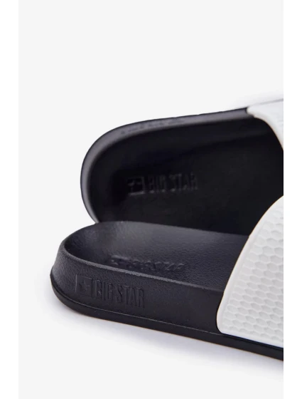 Pánské pantofle Big Star – bílé