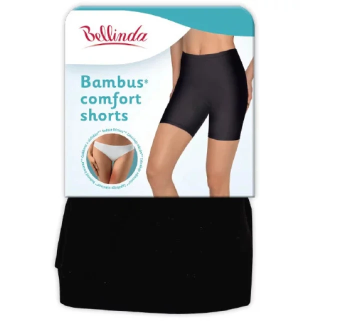 Dámské spodní šortky z bambusu BAMBUS COMFORT SHORTS černé - BELLINDA