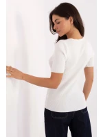 Svetr s krátkým rukávem  model 217603 Factory Price