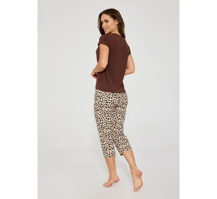 Pyžamo model 22017285 Naomi kr/r 3XL5XL - Cornette