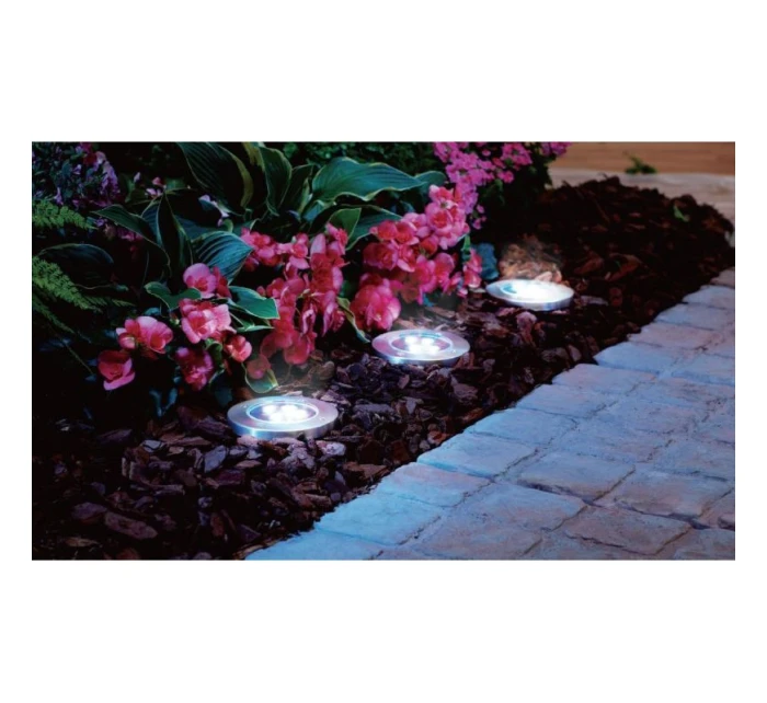 SOLÁRNÍ LAMPA 4 LED SMD PRO PROLOMENÍ KPL.4PCS