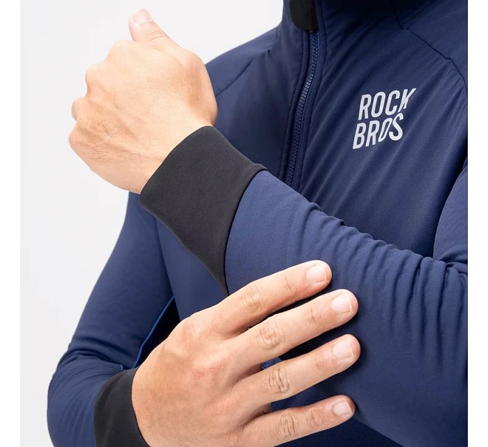 zimní fleecová cyklistická bunda velikost XL modrá model 22114165 - Rockbros