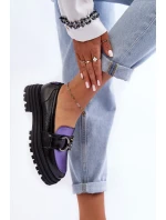 Dámské Kožené na Plochém Podpatku model 21634881 - Laura Messi