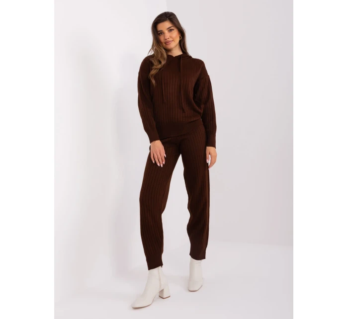 Komplet BA KMPL model 18997489 ciemny brązowy - FPrice Komplet BA KMPL model 18997489 ciemny brązowy - FPrice