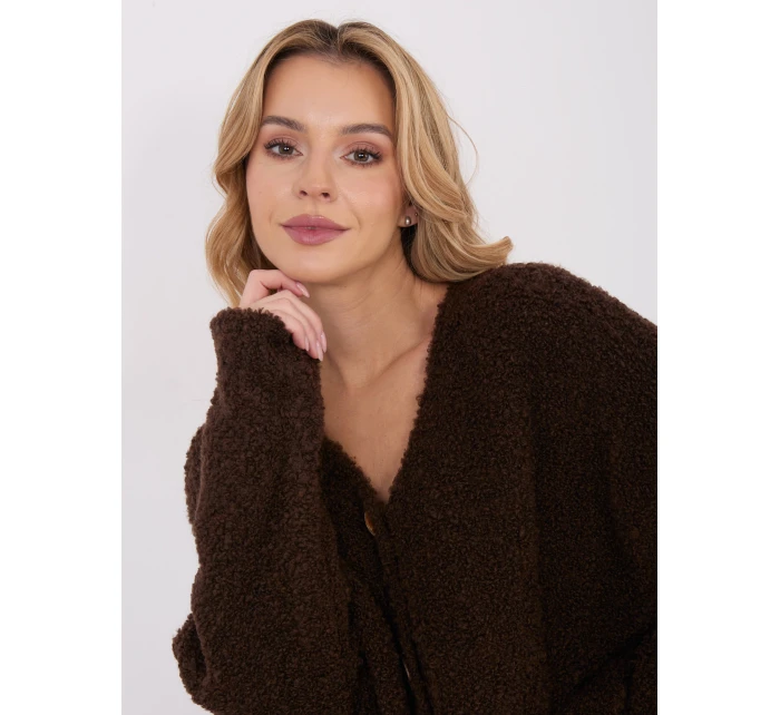 Jumper CH SW 72981.05P tmavě hnědý Jumper CH SW 72981.05P tmavě hnědý