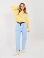 Sweter MI SW model 21954286 jasny żółty - FPrice