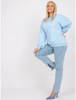 Mikina RV BL 6316.16X světle modrá