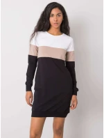 Šaty RV SK 5869.04 bílo-černé