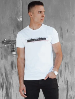 FashionStreet pánské bílé tričko RX5556