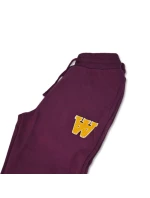 Dětské tepláky Wood Wood Burgundy - model 21930648