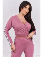 Sada s ozdobnými stuhami tmavě růžová Sada s ozdobnými stuhami tmavě růžová