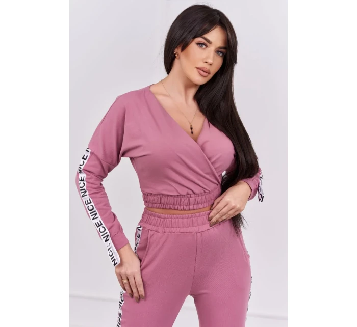 Sada s ozdobnými stuhami tmavě růžová Sada s ozdobnými stuhami tmavě růžová