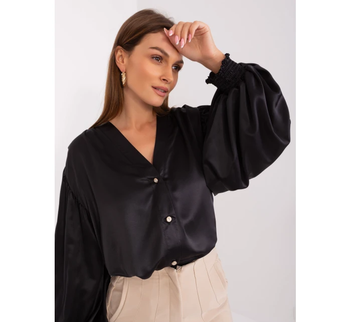 Koszula LK KS model 21215654 czarny - FPrice Koszula LK KS model 21215654 czarny - FPrice