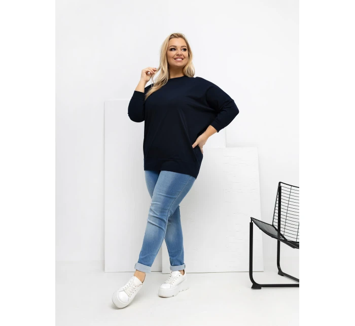 Bluzka RV BZ model 21820176 granatowy - FPrice