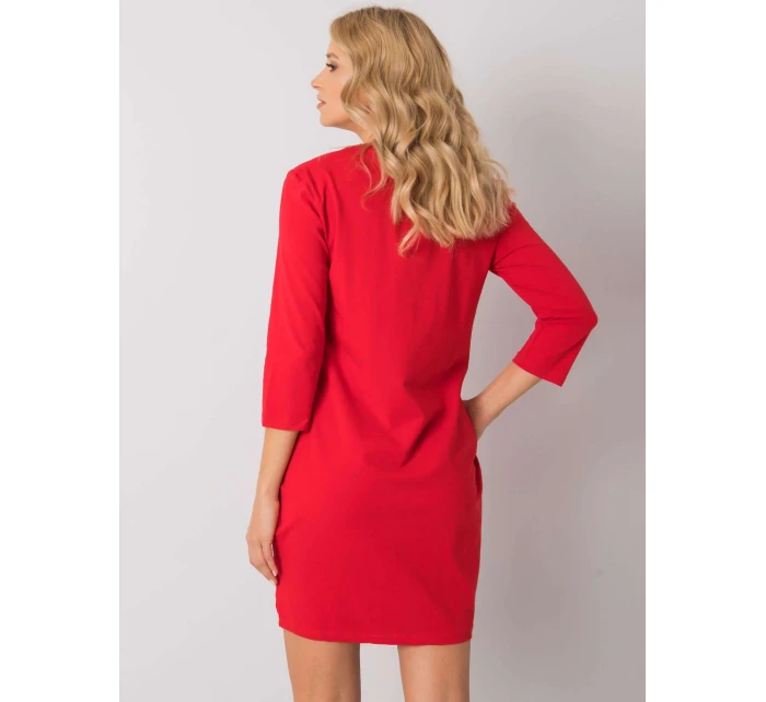 Šaty RV SK 6894.44P červená