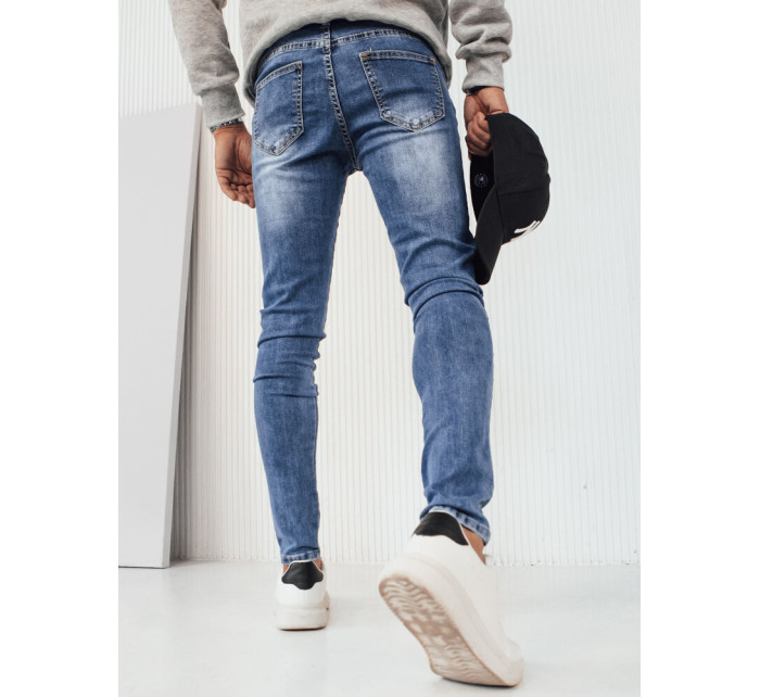 Pánské modré džínové kalhoty Dstreet UX4221
