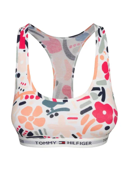 Dámská sportovní podprsenka Abstract Flower Print UW0UW00925 - Tommy Hilfiger