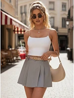 Mini sukně šedá Dstreet model 21972948 - FashionStreet