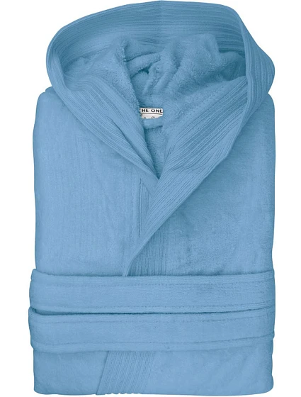 Velour Bathrobe Župan s kapucí model 22527429 aqua - The One Towelling Velour Bathrobe Župan s kapucí model 22527429 aqua - The One Towelling