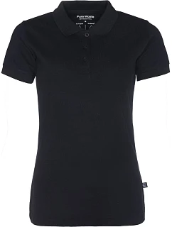 Pure Waste PQW Dámské piqué polo z těžké bavlny 74.0PQW black