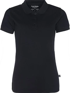Pure Waste PQW Dámské piqué polo z těžké bavlny 74.0PQW black