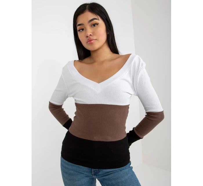 Halenka RV BZ 8429.35X bílá a černá