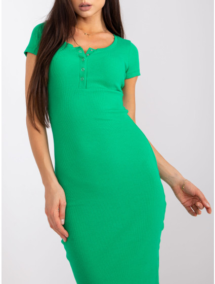 Zelené vypasované pruhované šaty od Netrice RUE PARIS