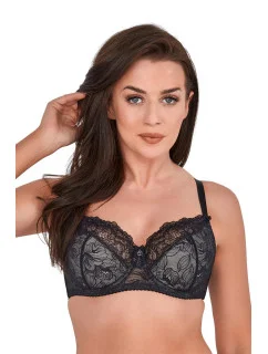 Dámská podprsenka  Černá s béžovou  model 20839617 - Gaia