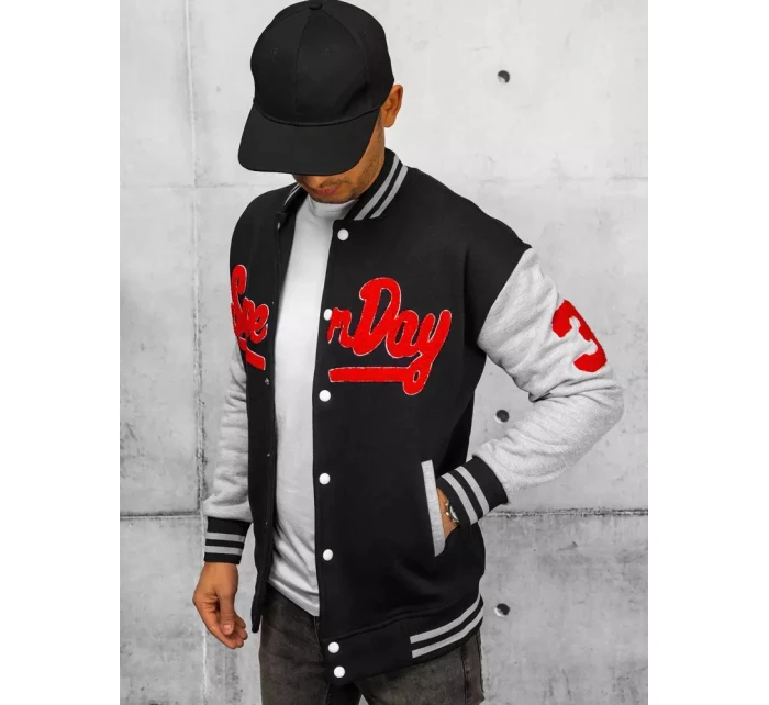 Pánská mikina na zip černá Dstreet model 21966759 - FashionStreet