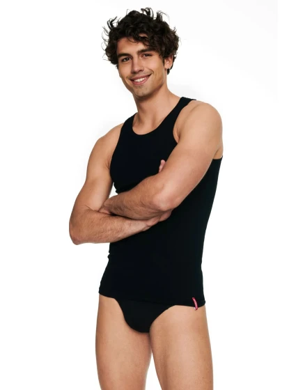 Pánský nátělník 1480 black - HENDERSON