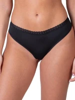 Dámská tanga DAILY MICRO THONG - BELLINDA - černá