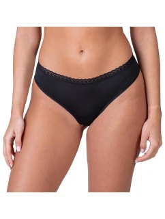 Dámská tanga DAILY MICRO THONG - BELLINDA - černá