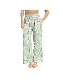 Dámské plážové kalhoty model 22207128 PANTS zelená - DIM