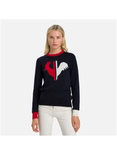 ROSSIGNOL W Alya Svetr s kulatým výstřihem tmavě modrý