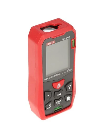 Laserový měřič vzdálenosti, rozsah měření v metrech: 100 m, 2 x AAA Laserový měřič vzdálenosti, rozsah měření v metrech: 100 m, 2 x AAA