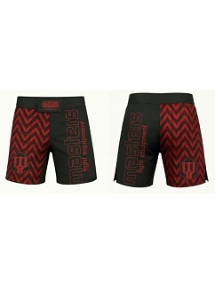 Šortky na MMA MASTERS černé a červené model 22383158