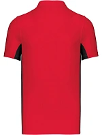K 232 piqué polo red/black model 22506573 - Kariban K 232 piqué polo red/black model 22506573 - Kariban
