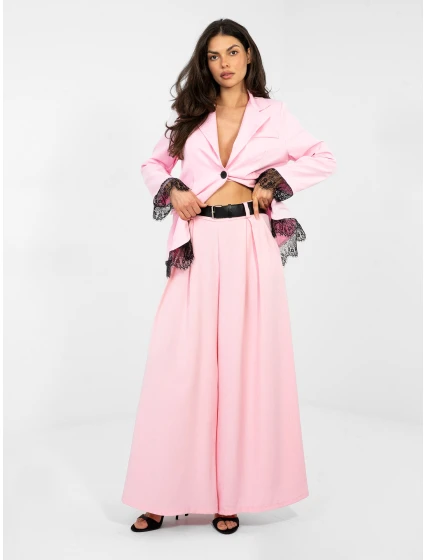 Spodnie IT SP model 21946579 jasny różowy - FPrice