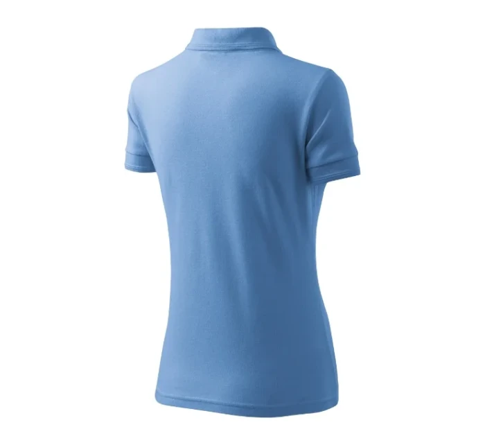 Pique Polo polokošile dámská nebesky modrá