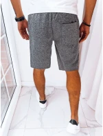 Pánské tmavě šedé teplákové šortky Dstreet model 21968863 - FashionStreet